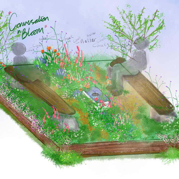 The Conversation in Bloom Border