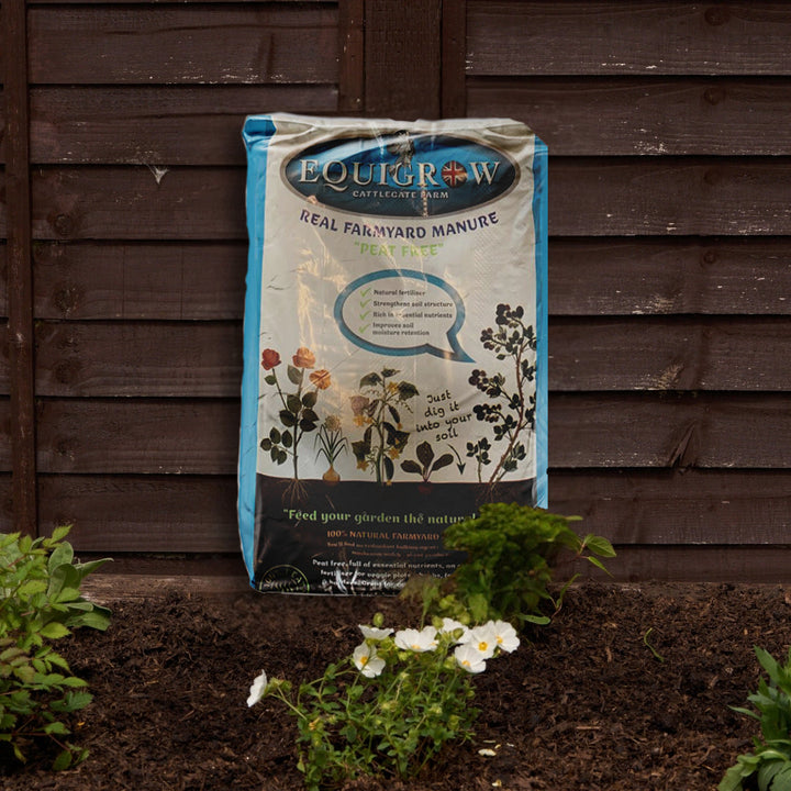 FREE GIFT | Equigrow Real Farmyard Manure Peat Free